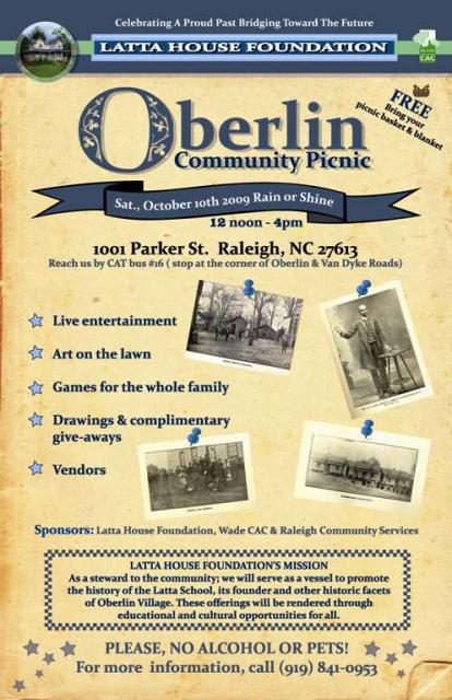 Community Conversation Oberlin in October